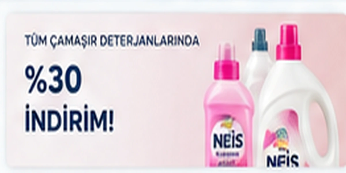 Çamaşır ürünleri kampanyası